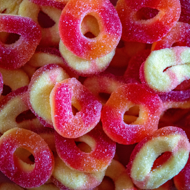 Gummy Peach Rings – Rivertrail Foods
