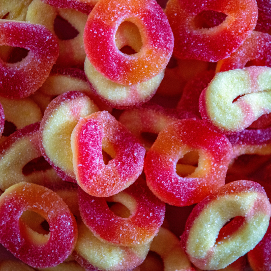 Gummy Peach Rings